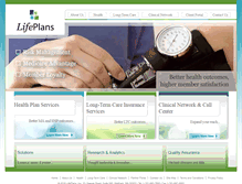 Tablet Screenshot of lifeplansinc.com